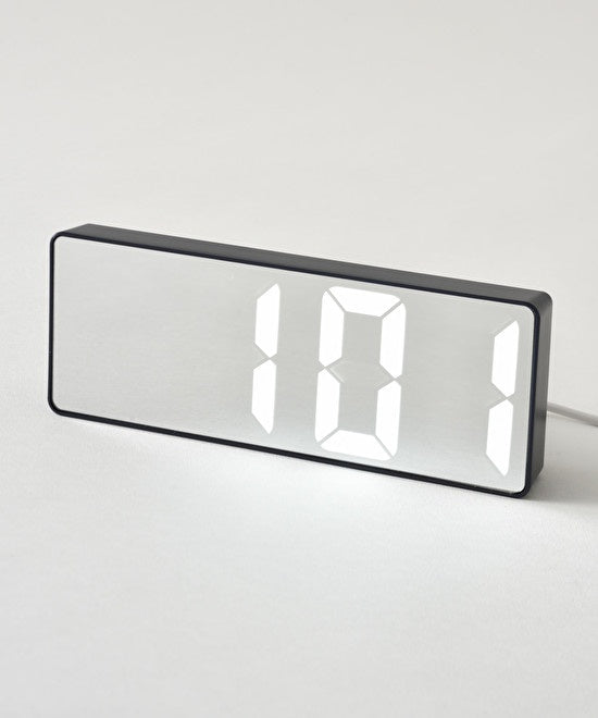 BRUNO LED Mirror Clock BCA025