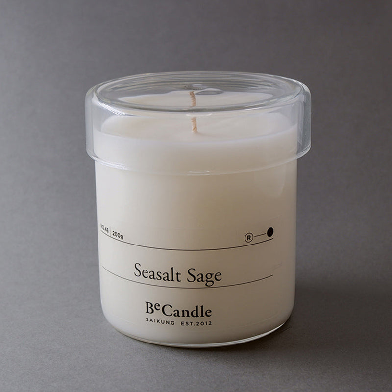 BeCandle 香氛蠟燭 200g - 海鹽 鼠尾草 BC-SC200G046