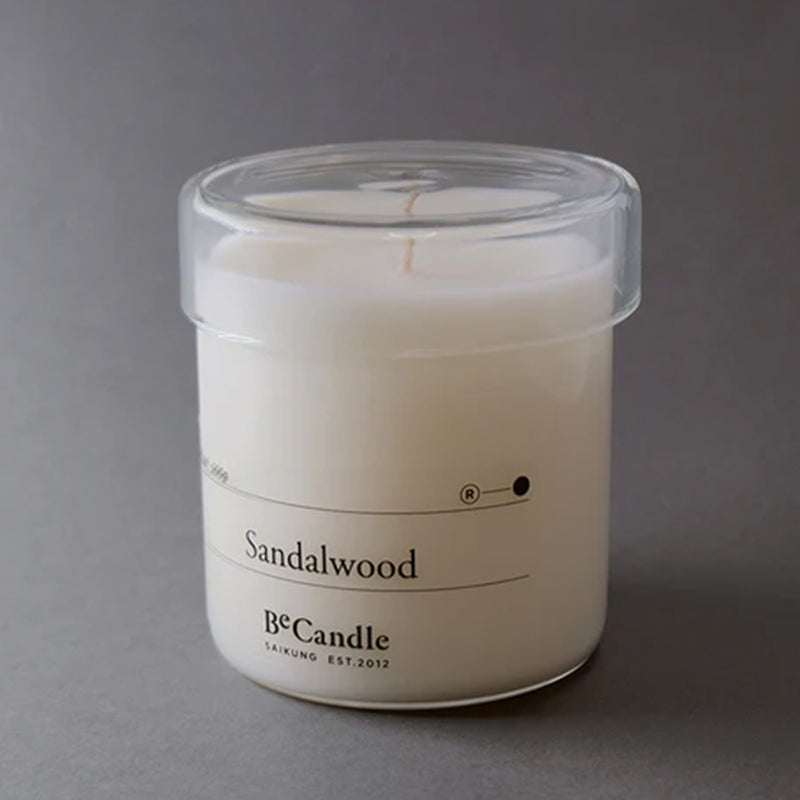 BeCandle Sandalwood Scented candle 200g BC-SC200G044