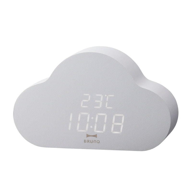BRUNO Cloud Clock - Gray BCA030-GY