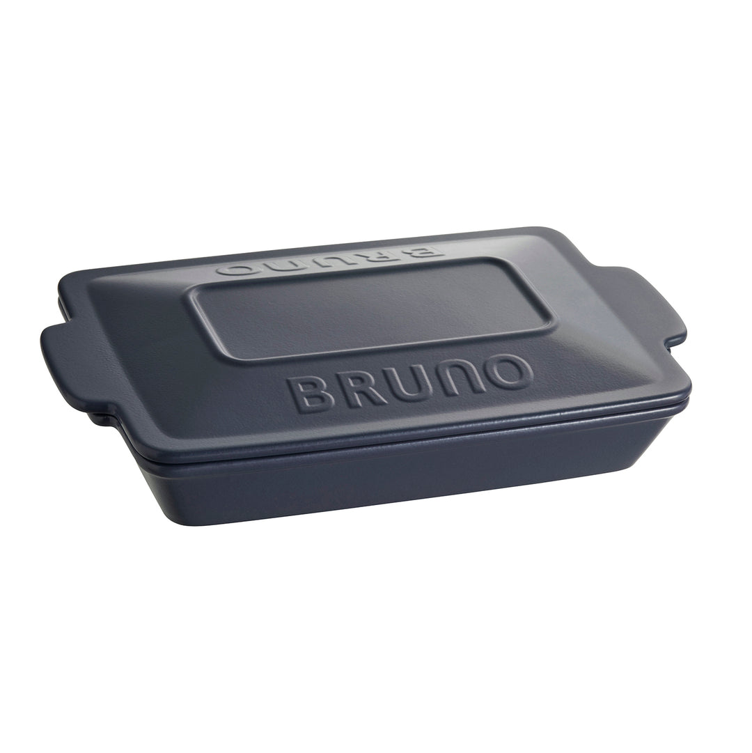 BRUNO Ceramic Grill Pan - Navy BHK279-NV