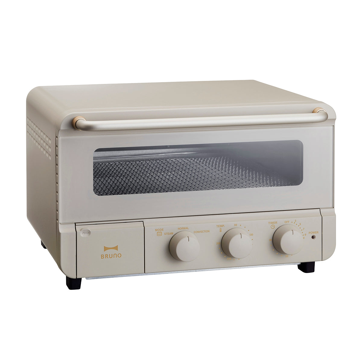 BRUNO Steam and Bake Toaster - Greige BOE067-GRG