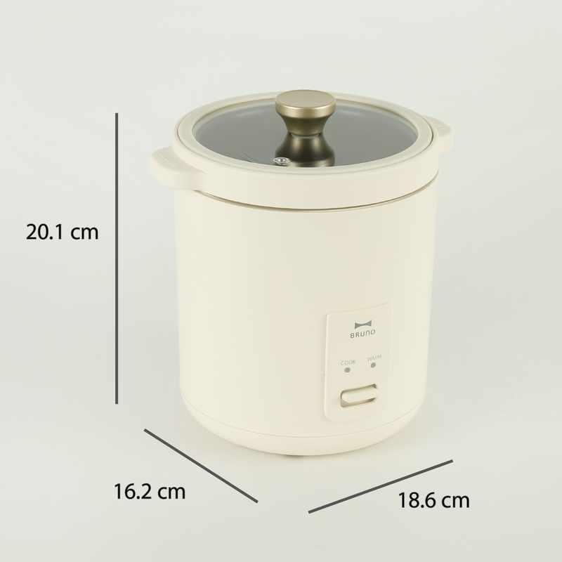 BRUNO Compact Rice Cooker BZK-D01-IV