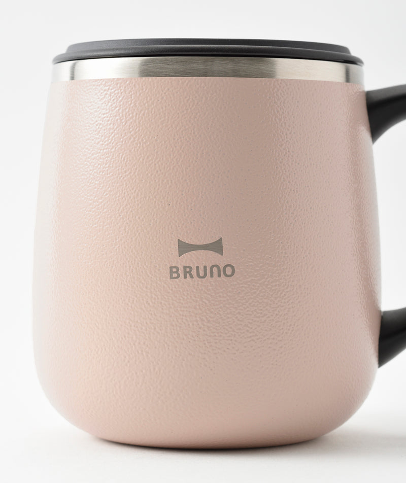 BRUNO Lid Stainless Mug Short - 320ml BHK262