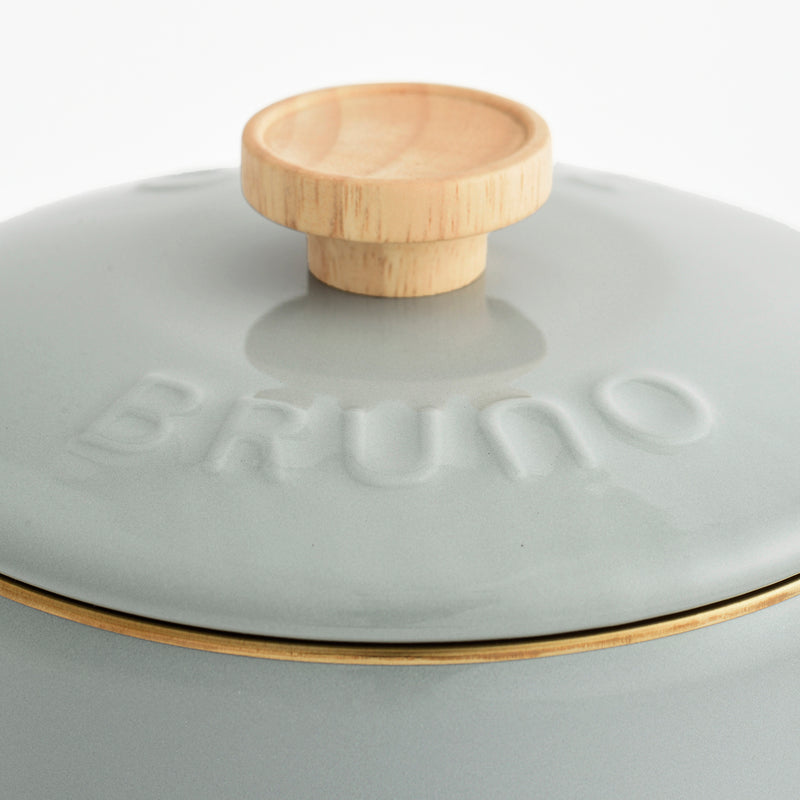 BRUNO 16cm琺瑯單柄鍋 - 藍綠色 BHK281-BGR