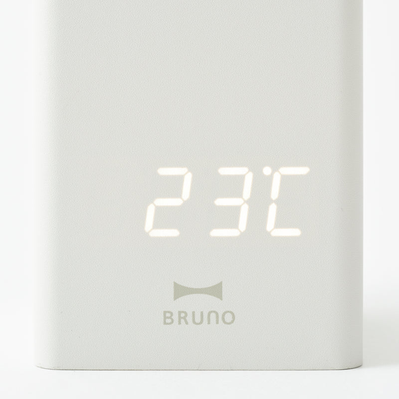 BRUNO Pen Stand Clock - Gray x Yellow BCA028-GYXYE