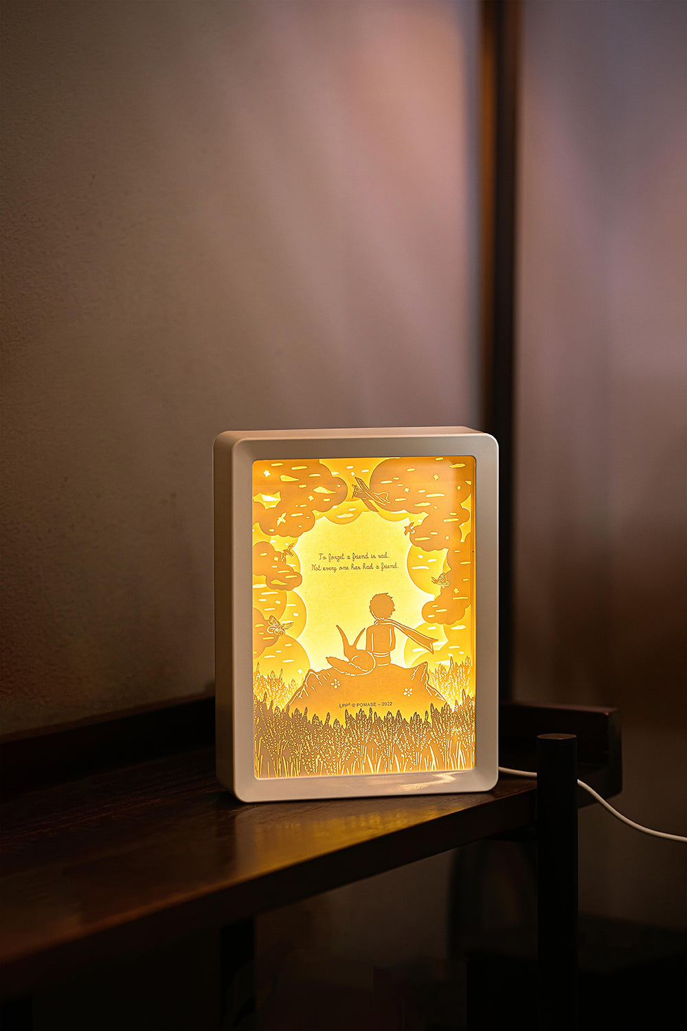 Le Petit Prince Artistic Paper-cut Light - Sunset LPP37275