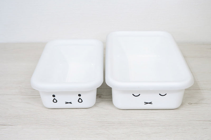Miffy Shallow SQ Container 2pc Set MFF-2SM