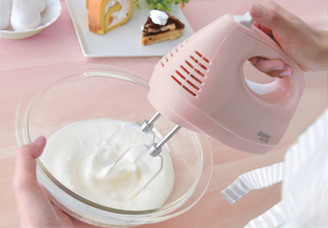 Dretec Hand Mixer 150W - Pink HM-706PKAH