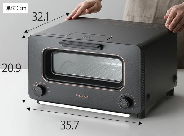 BALMUDA 蒸氣烤麵包機 (第三代) - 黑色 K05E-BK