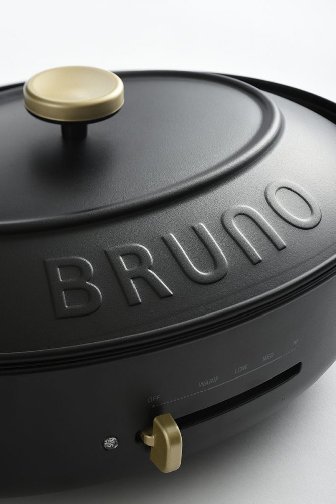 BRUNO Oval Hot Plate - Black BOE053-BK