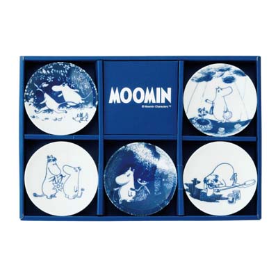 Yamaka Moomin Plate Set (5 Pcs) MM2700-127