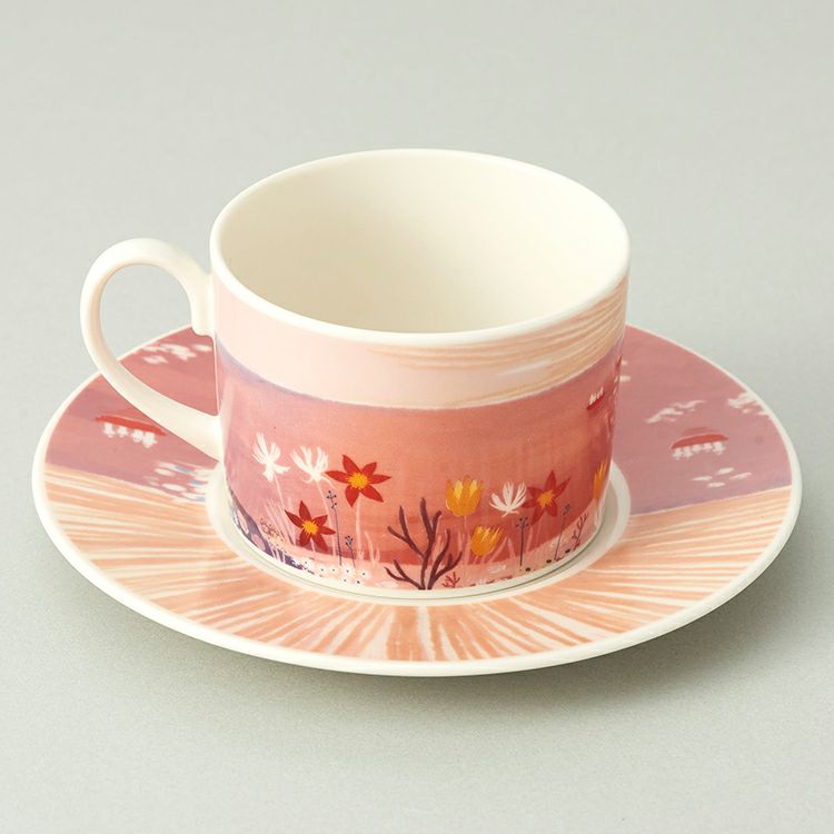 Yamaka Moomin Cup & Saucer (Sunset) MM3202-28