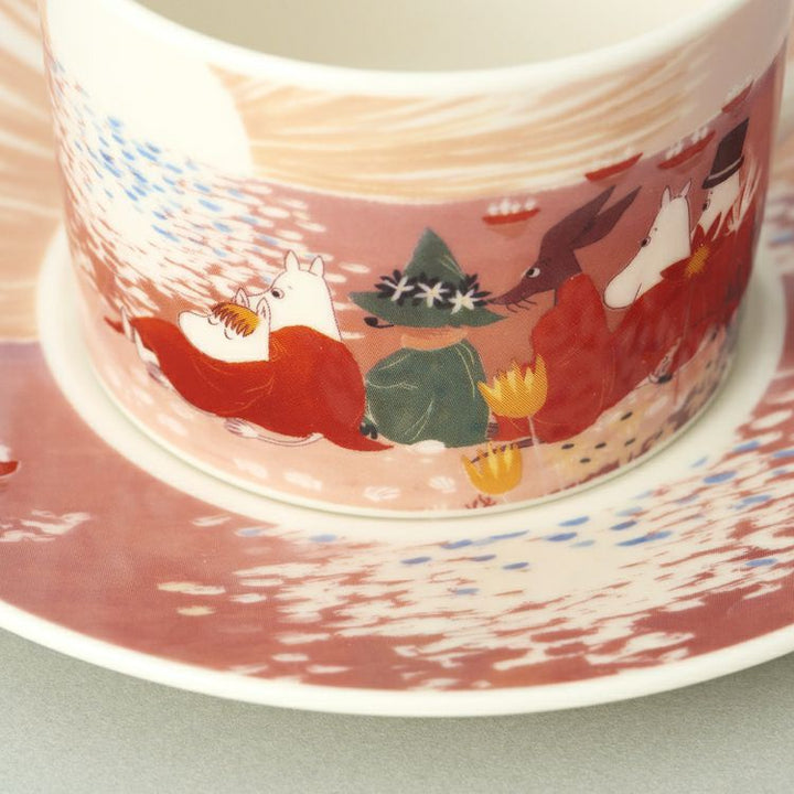 Yamaka Moomin Cup & Saucer (Sunset) MM3202-28