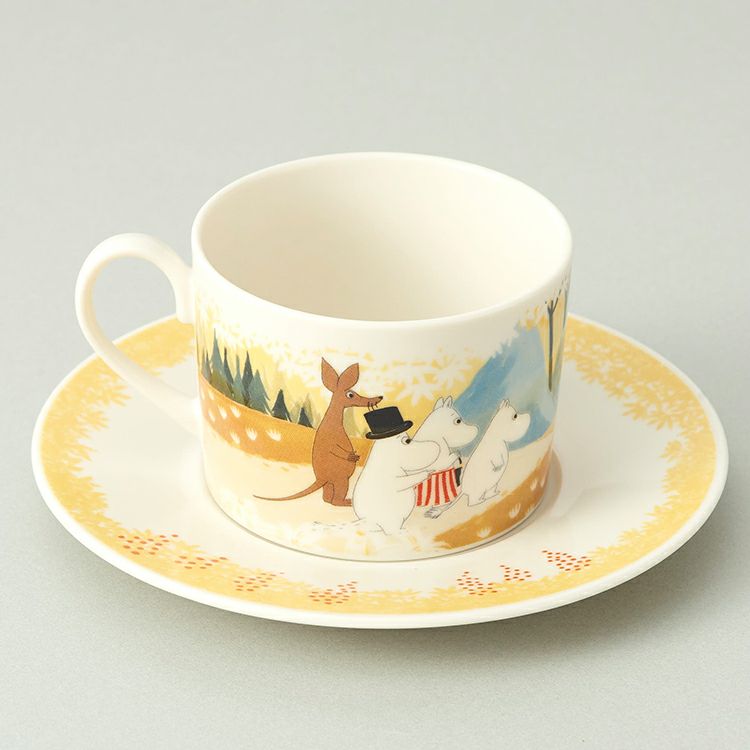 Yamaka Moomin Cup & Saucer (Moomin House) MM3204-28