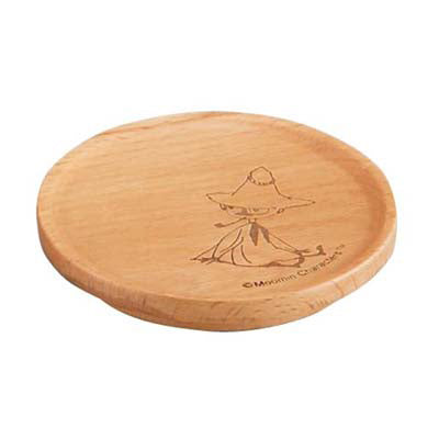 Yamaka Moomin Wooden Coaster (Snufkin) MM793-346