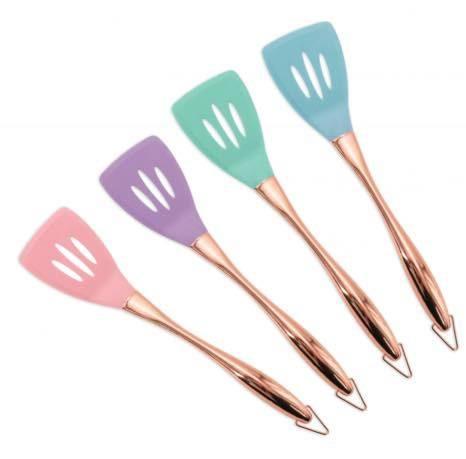 My Pottery Rose Gold Slotted Turner