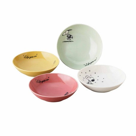 Yamaka Snoopy Sauce Plate Set (4 Pcs) SN610-185