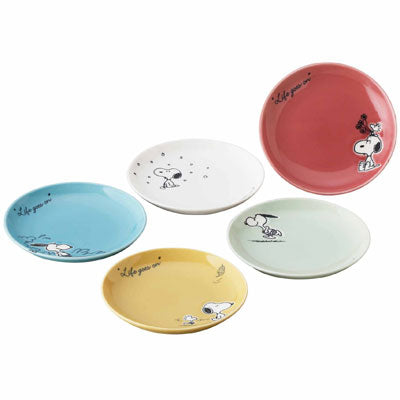 Yamaka Snoopy Plate Set (5 Pcs) SN610-57